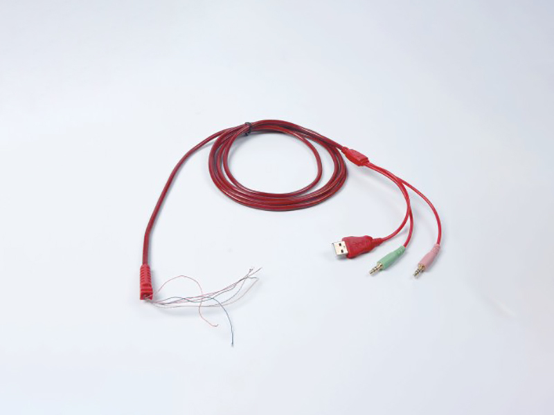 1USB公頭2DC線升級(jí)維修半成品連接