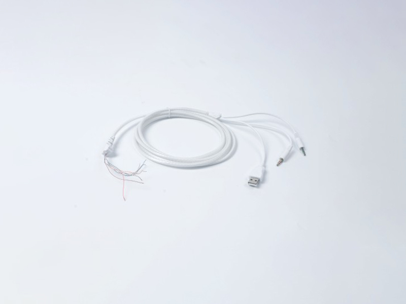 USB耳機(jī)線三合一DIY定制廠家